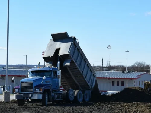 dump trucking services